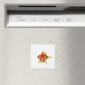 Goldvis met ogen 2 magneet (Insitu (Vaatwasser))