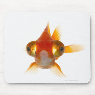 Goldvis met ogen 2 muismat