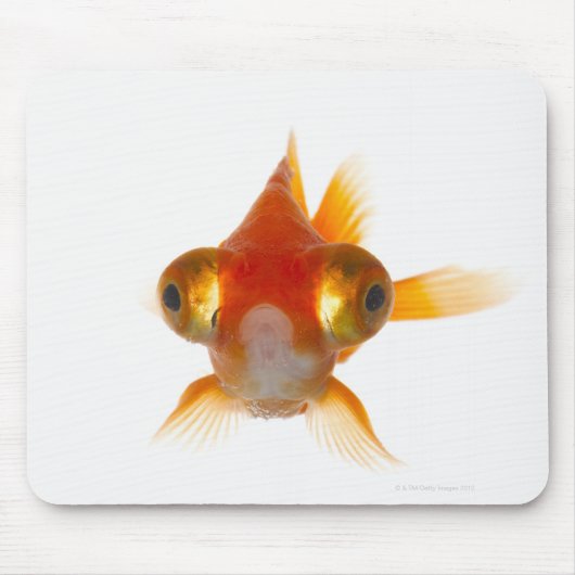 Goldvis met ogen 2 muismat (Voorkant)