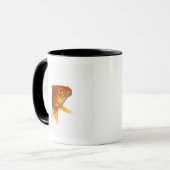 Goldvis met ogen 3 mok (Voorkant links)