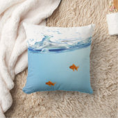 Goldvis onder aquarium kussen (Deken)