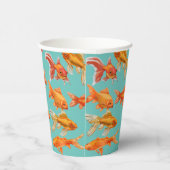 Goldvis  papieren bekers (Rechts)