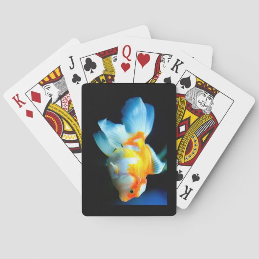 Goldvis Pokerkaarten (Achterkant)