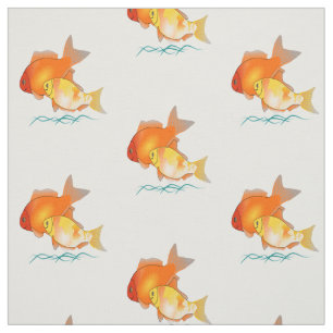 Goldvis Print Design fabric Stof