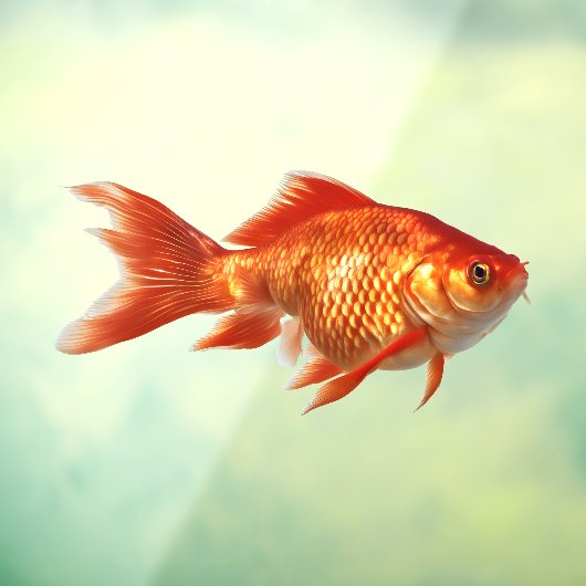 Goldvis Raamsticker (Vel 3)