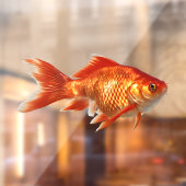 Goldvis Raamsticker (Vel 2)