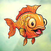 Goldvis Raamsticker (Vel 3)