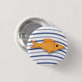 Goldvis Ronde Button 3,2 Cm (Voorkant /achterkant)