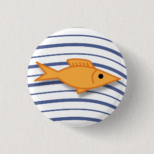 Goldvis Ronde Button 3,2 Cm