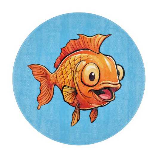 Goldvis Snijplank (Voorkant)