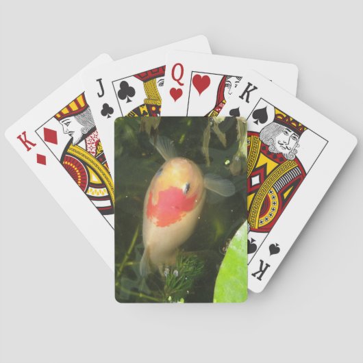 Goldvis-spelkaarten Pokerkaarten (Achterkant)