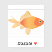 Goldvis Sticker (Vel)