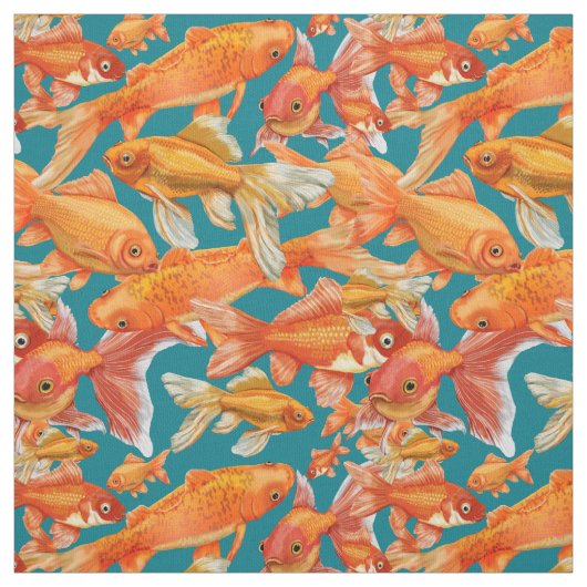 Goldvis Stof (Swatch)