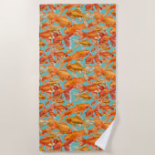 Goldvis Strandlaken (Voorkant)