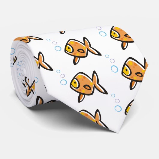 Goldvis Stropdas (Opgerold)