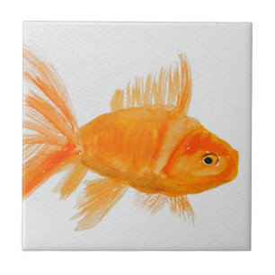 Goldvis Tegeltje