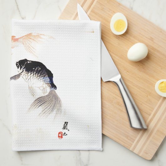 Goldvis Theedoek (Quarter Fold)