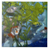 Goldvis Tile Tegeltje (Voorkant)