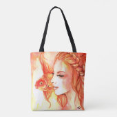 Goldvis Tote Bag (Achterkant)
