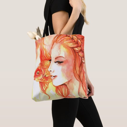 Goldvis Tote Bag (Dichtbij)