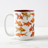 Goldvis Tweekleurige Koffiemok (Links)