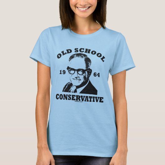 Goldwater Conservative Damas Baby Doll (uitgerust) T-shirt (Voorkant)