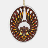 'GoldWings' Keramisch Ornament (Rechts)