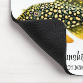 Goldy Sunshine Pleco Mousepad Muismat (Hoek)