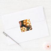 GOLE GAPPAY Panni Puri Indian Cuisine Snack Vierkante Sticker (Envelop)