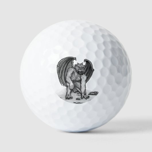 Golem Gargouille Golfballen (Voorkant)