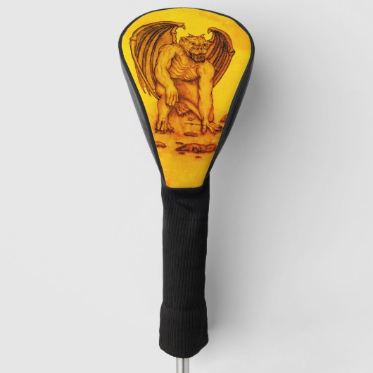Golem Gargouille Golfheadcover (Voorkant)