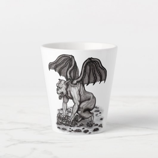Golem Gargouille Latte Mok (Voorkant)