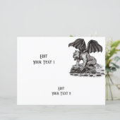 Golem Gargouille Papierblad (Staand voorkant)