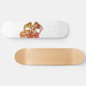Golem Gargouille Persoonlijk Skateboard (Horizontaal)