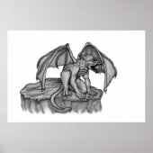 Golem Gargouille Poster (Voorkant)