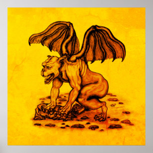 Golem Gargouille Poster