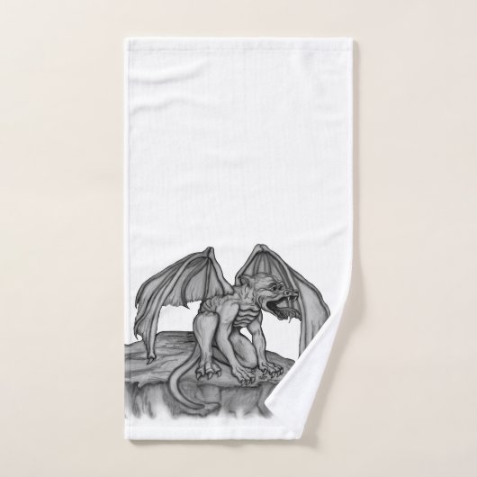 Golem Gargoyle Bad Handdoek (Handdoek)