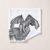 Golem Gargoyle Bad Handdoek (Wasdoekje)
