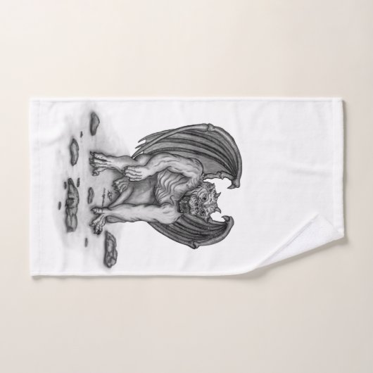 Golem Gargoyle Bad Handdoek (Handdoek)