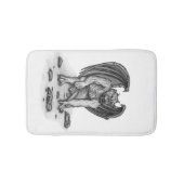Golem Gargoyle Badmat (Voorkant)