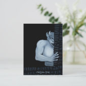 Golem Gargoyle Briefkaart (Staand voorkant)