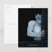 Golem Gargoyle Briefkaart (Voorkant / Achterkant)