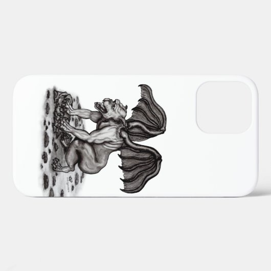 Golem Gargoyle Case-Mate iPhone Case (Achterkant (horizontaal))