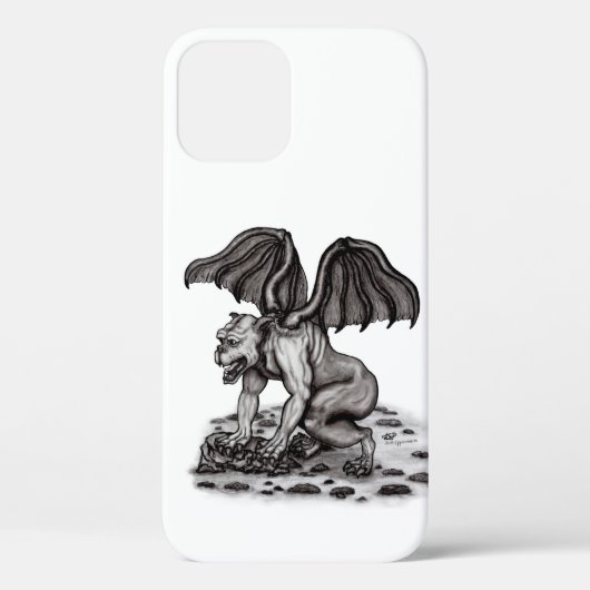 Golem Gargoyle Case-Mate iPhone Case (Achterkant)