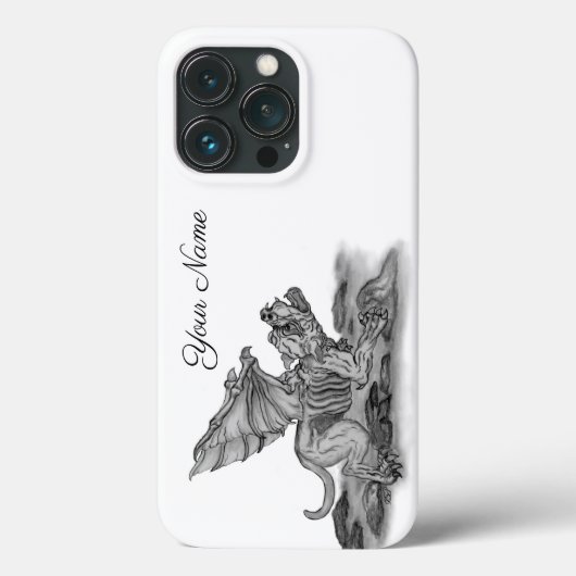 Golem Gargoyle Case-Mate iPhone Case (Achterkant)
