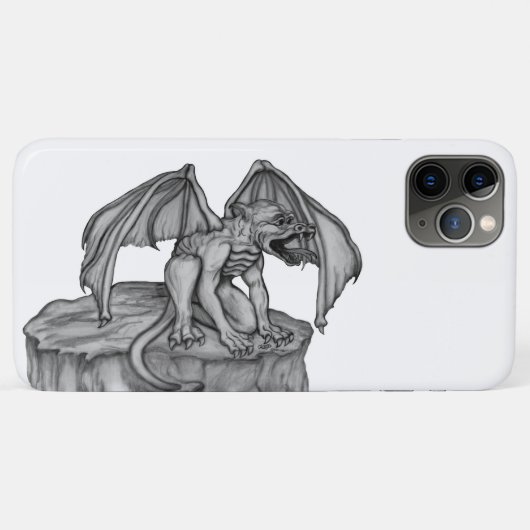 Golem Gargoyle Case-Mate iPhone Case (Achterkant (horizontaal))