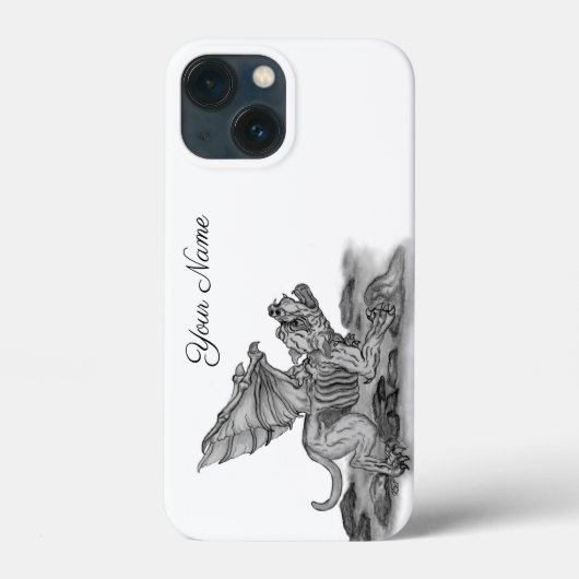 Golem Gargoyle Case-Mate iPhone Case (Achterkant)