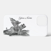 Golem Gargoyle Case-Mate iPhone Case (Achterkant (horizontaal))