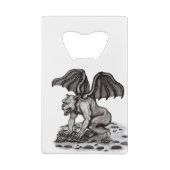 Golem Gargoyle Creditkaart Flessenopener (Achterkant)