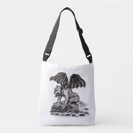 Golem Gargoyle Crossbody Tas (Voorkant)